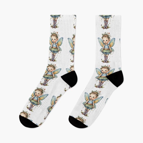 Item preview, Baby Fairy Toddler Enchanting Watercolor Graphic of Mystic World  designed and sold by dcohea.