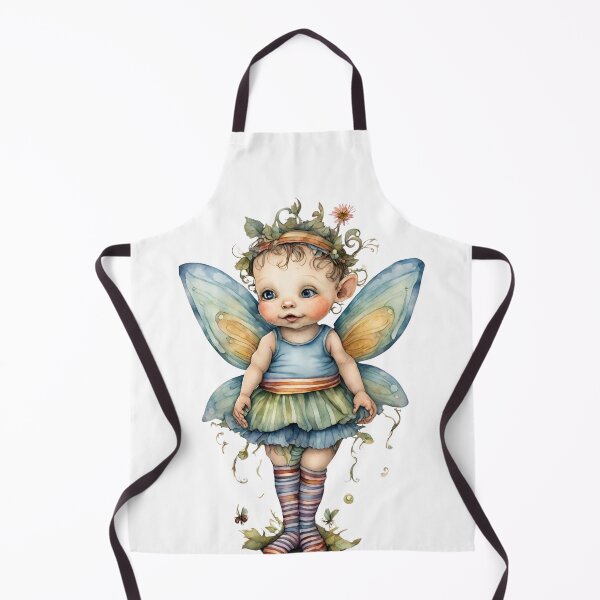 Item preview, Baby Fairy Toddler Enchanting Watercolor Graphic of Mystic World designed and sold by dcohea.