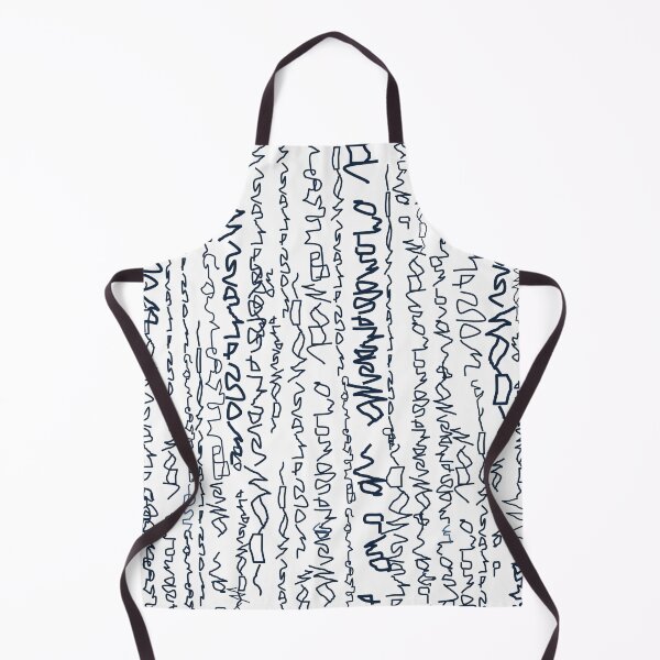 Item preview, Abstract writing Black and White designed and sold by NAERENA.