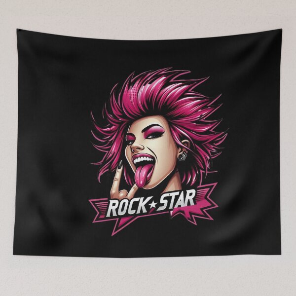 Item preview, Pink Rock Star  designed and sold by Mark Cannon.