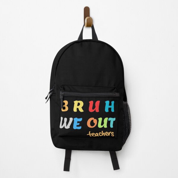Item preview, Bruh We Out Teachers T-shirt designed and sold by Mahmoudshoping.