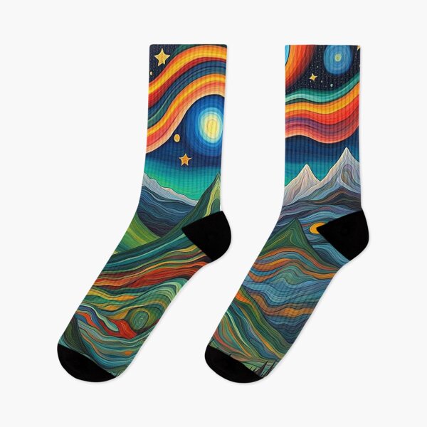 Item preview, Aurora in night sky 4 designed and sold by George Hutton Hunter.