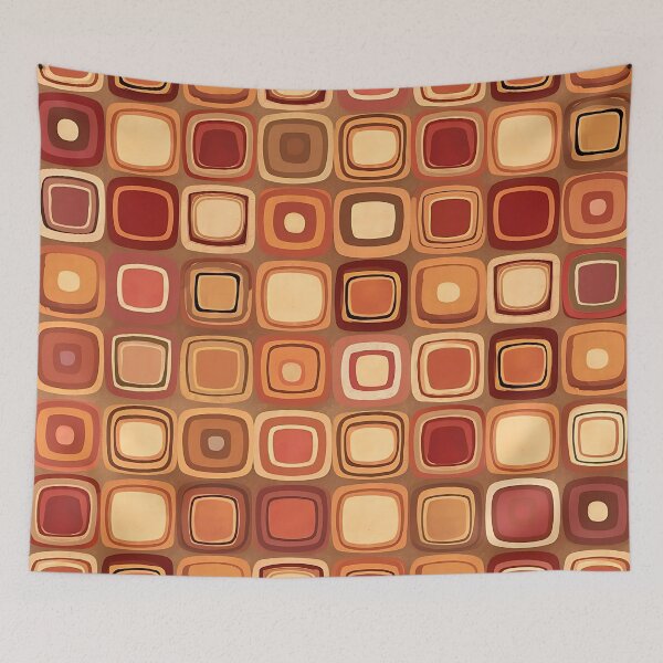 Item preview, Vintage Geometric Warmth Pattern designed and sold by Haji  Kamora.