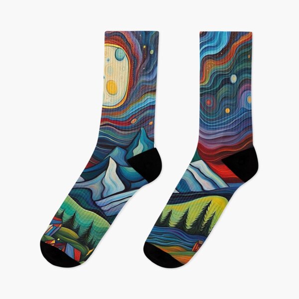 Item preview, Aurora in night sky 5 designed and sold by George Hutton Hunter.