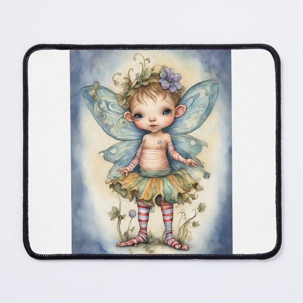 Item preview, Baby Fairy Toddler Enchanting Watercolor Graphic of Mystic World designed and sold by dcohea.