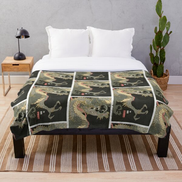 Item preview, Utagawa Sadahide - Dragon Japanese Painting designed and sold by schwarzkerpf.