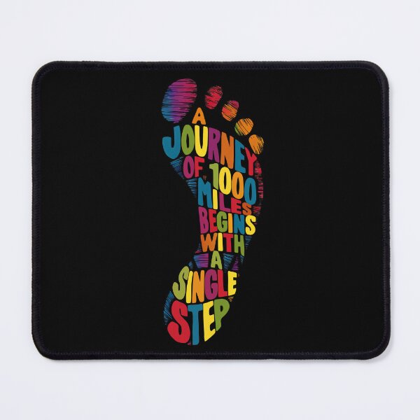 Item preview, Footprint - A journey of 1000 miles begins with a single step designed and sold by Channel1Design.