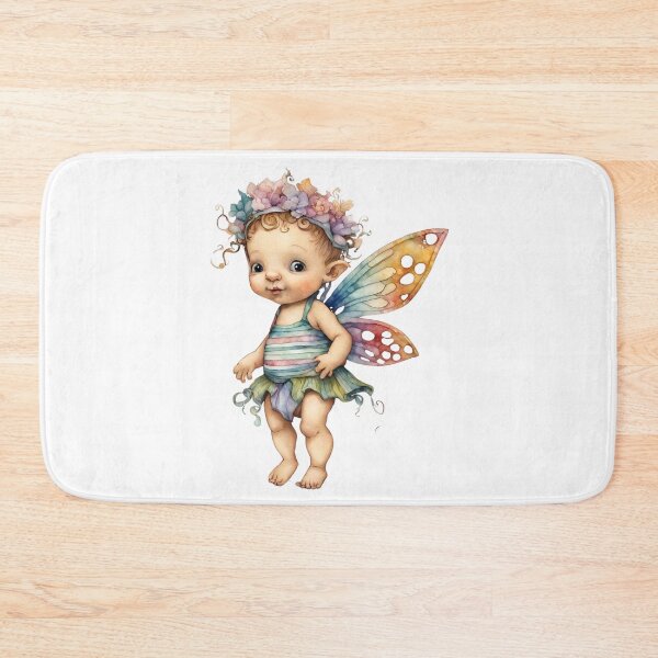 Item preview, Baby Fairy Toddler Enchanting Watercolor Graphic of Mystic World  designed and sold by dcohea.