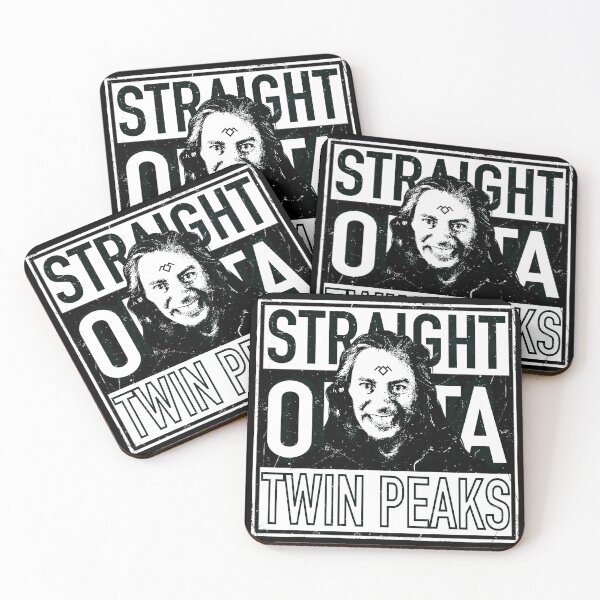 Item preview, Straight Outta Twin Peaks - Bob, Fire Walk With Me, Horror Tshirt, Wanted Man, Halloween Sweatshirt, Monster Sticker designed and sold by SSINAMOON.