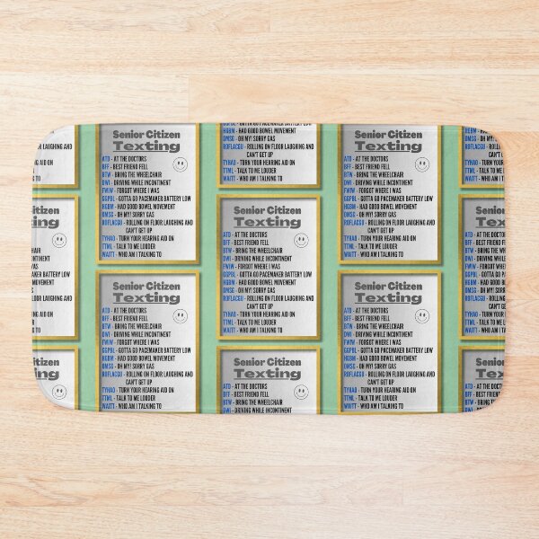 Item preview, Senior Citizen Texting In A Frame-Fun, Novelty Birthday Gift designed and sold by Old Age Ain't For Sissies!.