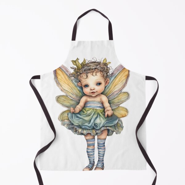 Item preview, Baby Fairy Toddler Enchanting Watercolor Graphic of Mystic World designed and sold by dcohea.