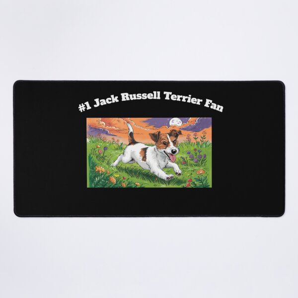 Vista previa del artículo con la obra «Jack Russell Terrier», diseñado y vendido por FamilyGifts2024.