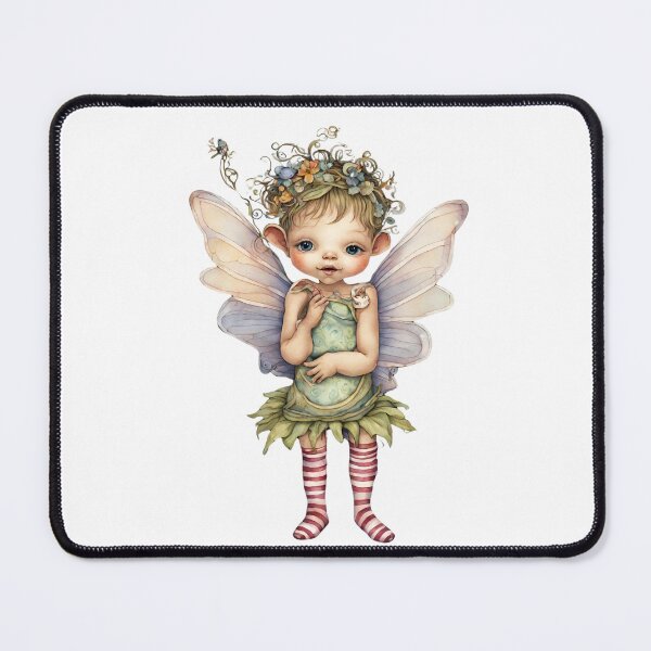 Item preview, Baby Fairy Toddler Enchanting Watercolor Graphic of Mystic World designed and sold by dcohea.