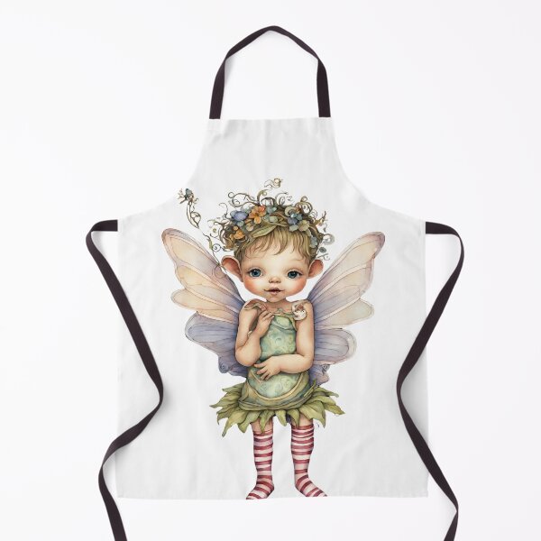Item preview, Baby Fairy Toddler Enchanting Watercolor Graphic of Mystic World designed and sold by dcohea.