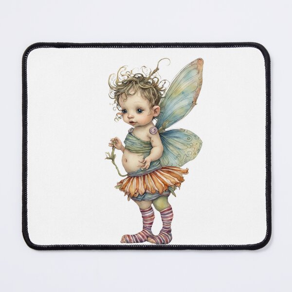 Item preview, Baby Fairy Toddler Enchanting Watercolor Graphic of Mystic World designed and sold by dcohea.