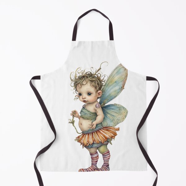 Item preview, Baby Fairy Toddler Enchanting Watercolor Graphic of Mystic World designed and sold by dcohea.
