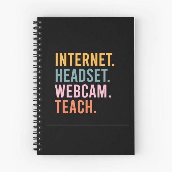 Item preview, INTERNET. HEADSET. WEBCAM. TEACH. designed and sold by CWLStacey.