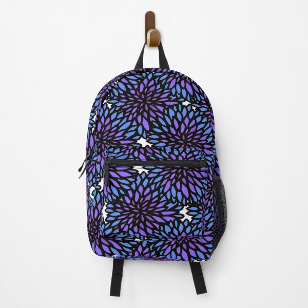 Item preview, Purple & Blue Chrysanthemum Flower designed and sold by RedLeafPine.