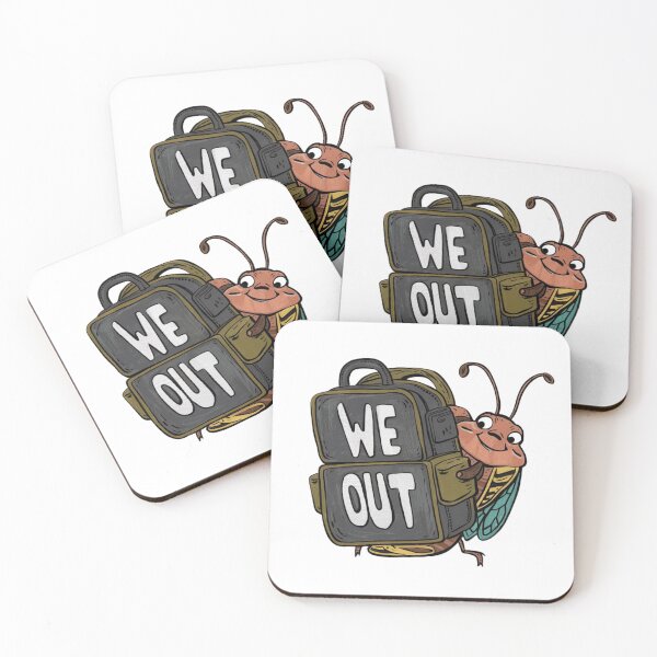 Item preview, Funny Cicada We Out Cute Cicada Brood Shirt designed and sold by first-shirt ⭐ ⭐ ⭐ ⭐ ⭐.