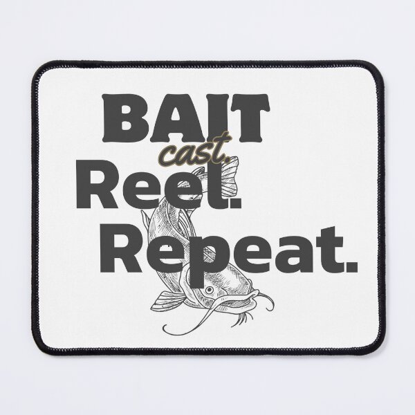 Item preview, Bait Reel Repeat, FishingLife, angler, fishingshirts, fishinggear, AnglersParadise, CatchOfTheDay, HookedOnFishing, ReelAdventures, FishermanLife designed and sold by Angpau.