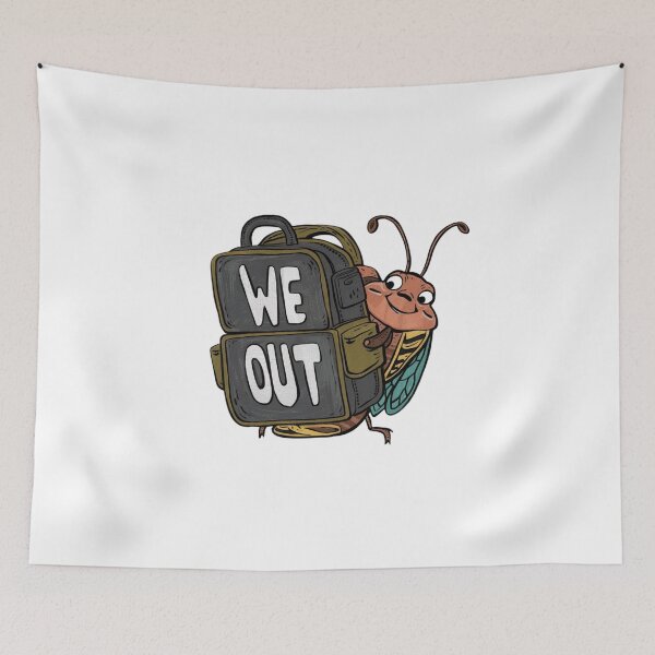 Item preview, Funny Cicada We Out Cute Cicada Brood Shirt designed and sold by first-shirt ⭐ ⭐ ⭐ ⭐ ⭐.