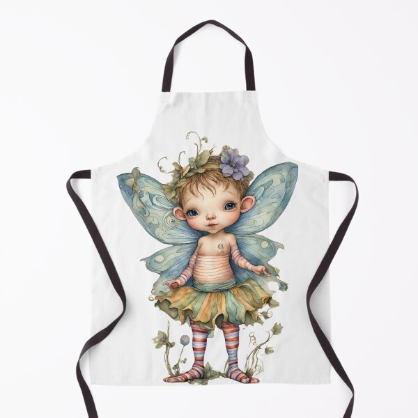 Item preview, Baby Fairy Toddler Enchanting Watercolor Graphic of Mystic World designed and sold by dcohea.