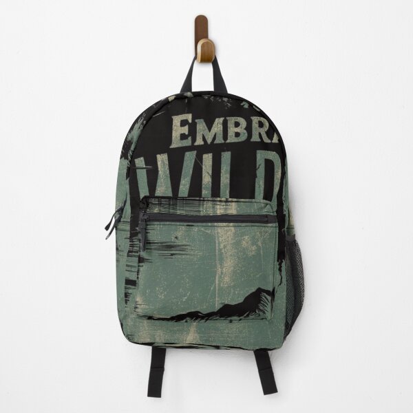 Item preview, Embrace The Wilderness - Nature Inspired Graphic Tee designed and sold by HOMEDESIGNPRINT.