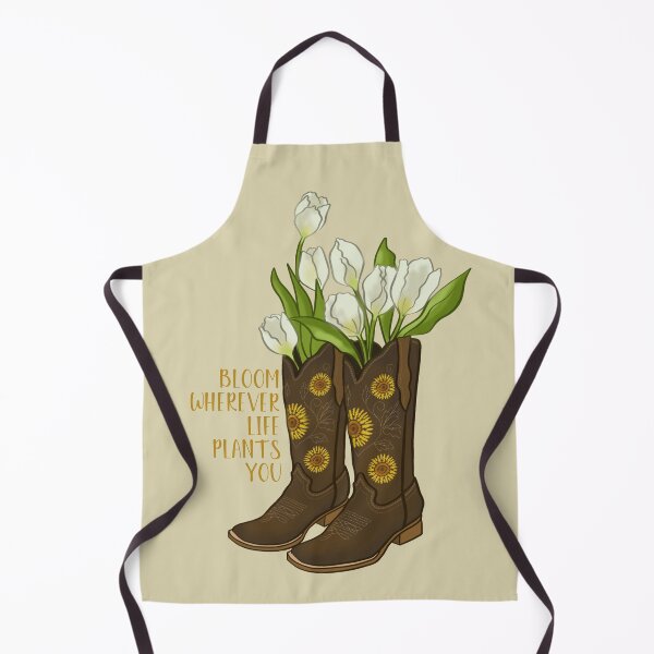 Item preview, Country Sunflower Boots designed and sold by Raquel Fabi.