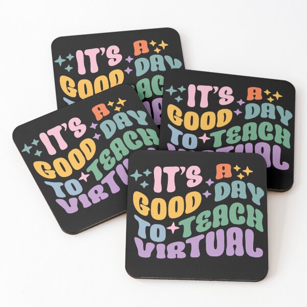Item preview, IT'S A GOOD DAY TO TEACH VIRTUAL -- GROOVY STYLE LETTERS designed and sold by CWLStacey.