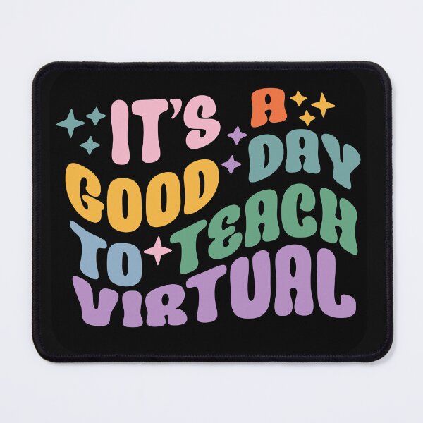 Item preview, IT'S A GOOD DAY TO TEACH VIRTUAL -- GROOVY STYLE LETTERS designed and sold by CWLStacey.