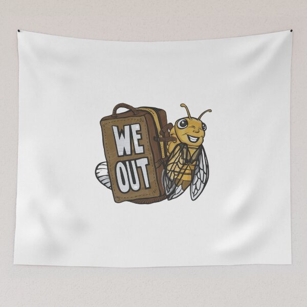 Item preview, Funny Cicada We Out Cute Cicada Brood Shirt designed and sold by first-shirt ⭐ ⭐ ⭐ ⭐ ⭐.