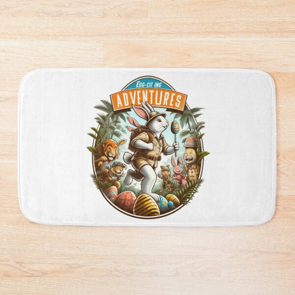 Item preview, rabbit easter adventure  Easter Funny animals  designed and sold by Expressions-Sel.