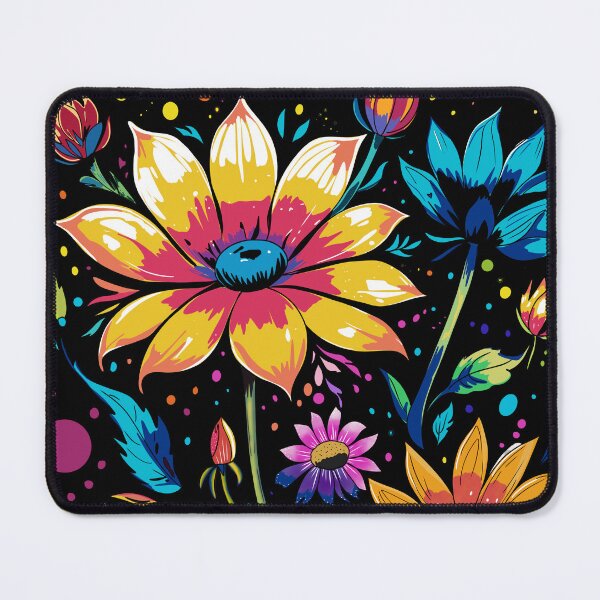 Item preview, Vibrant bouquet of stylized flowers designed and sold by SimoesArtistry.