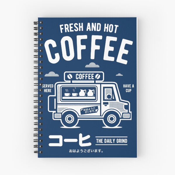 Item preview, Coffee Van White designed and sold by KalooDesignArt.