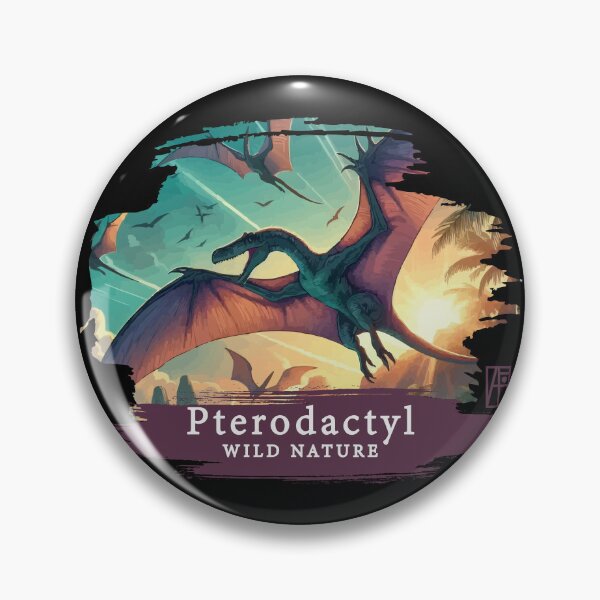 Item preview, Pterodactyl - WILD NATURE - DINOSAURS -2 designed and sold by ArtProjectShop.