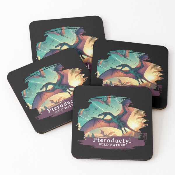 Item preview, Pterodactyl - WILD NATURE - DINOSAURS -2 designed and sold by ArtProjectShop.
