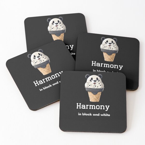 Item preview, Harmony giant panda black sesame ice cream designed and sold by Yeyishop.