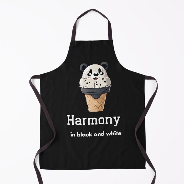 Item preview, Harmony giant panda black sesame ice cream designed and sold by Yeyishop.