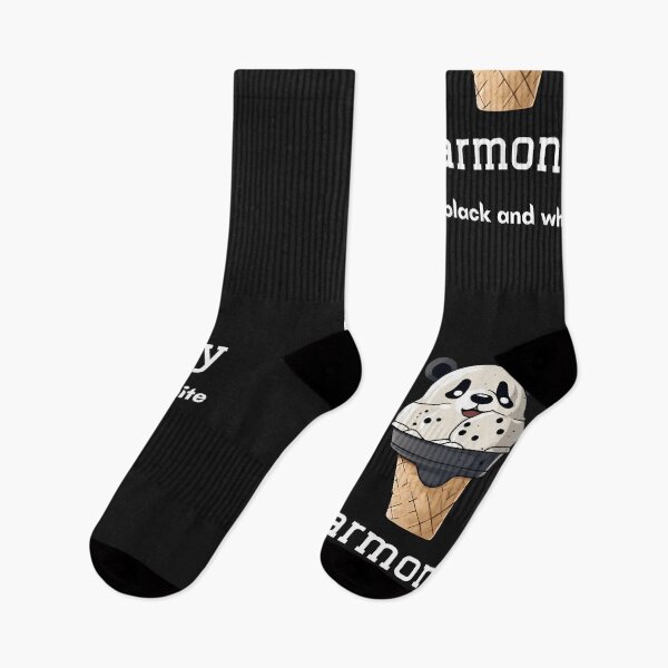 Item preview, Harmony giant panda black sesame ice cream designed and sold by Yeyishop.