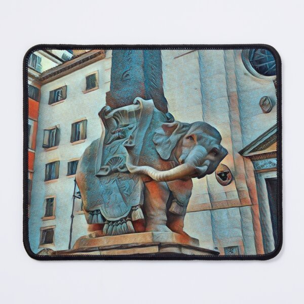 Item preview, Statue in Rome Obelisk Elephant designed and sold by Abstrakt-wall.