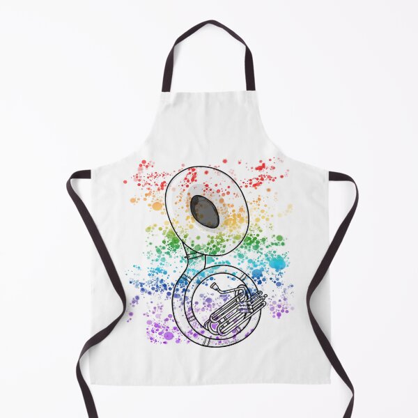 Item preview, Sousaphone Rainbow Colours Sousaphonist Brass Musician designed and sold by doodlerob.
