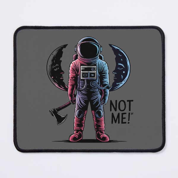 Item preview, astronaut destroy moon Funny Axe Throwing Lover designed and sold by bluel_evin.