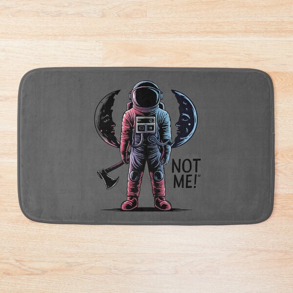 Item preview, astronaut destroy moon Funny Axe Throwing Lover designed and sold by FurRealStudioCo.