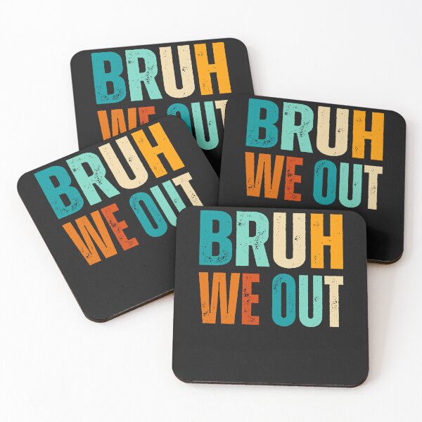 Item preview,   Happy last day of school for school students ,Bruh we out 2024 designed and sold by erozzz.