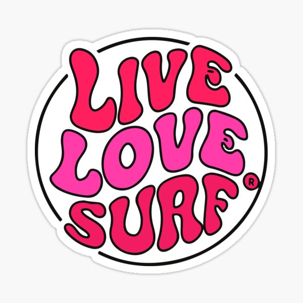 Vista previa del artículo con la obra «Vivir el amor surf», diseñado y vendido por Timegraf.