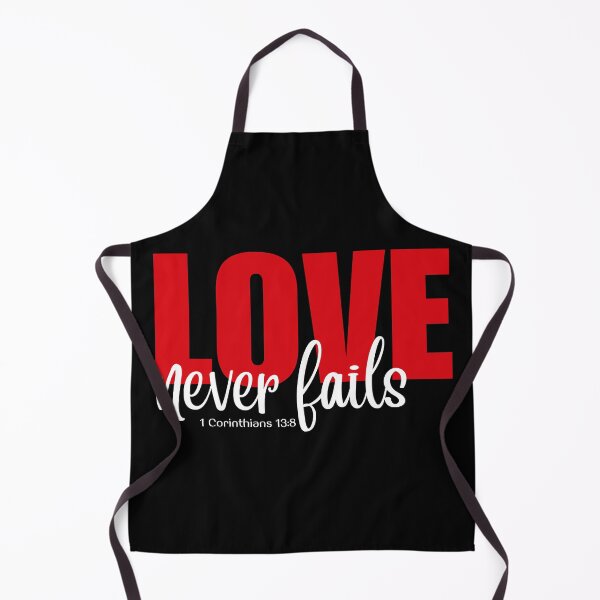 Item preview, Love Never Fails | Inspirational Bible Verses designed and sold by bible-prints.