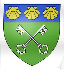 Póster French France Coat of Arms 5883 Blason Etretat