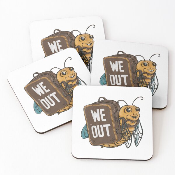 Item preview, Funny Cicada We Out Cute Cicada Brood Shirt designed and sold by first-shirt ⭐ ⭐ ⭐ ⭐ ⭐.