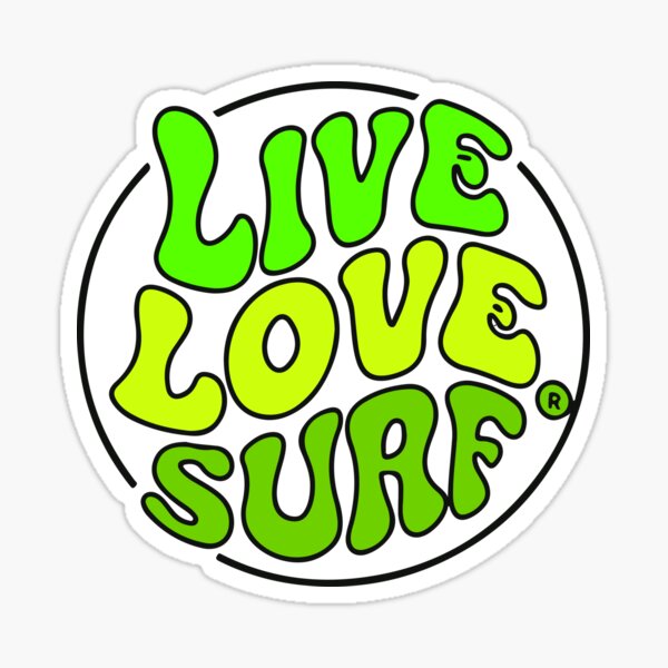 Vista previa del artículo con la obra «Vivir el amor surf», diseñado y vendido por Timegraf.