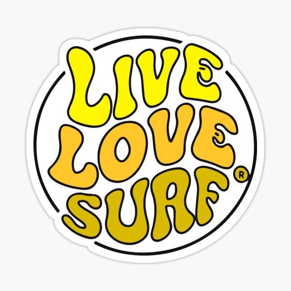 Vista previa del artículo con la obra «Vivir el amor surf», diseñado y vendido por Timegraf.